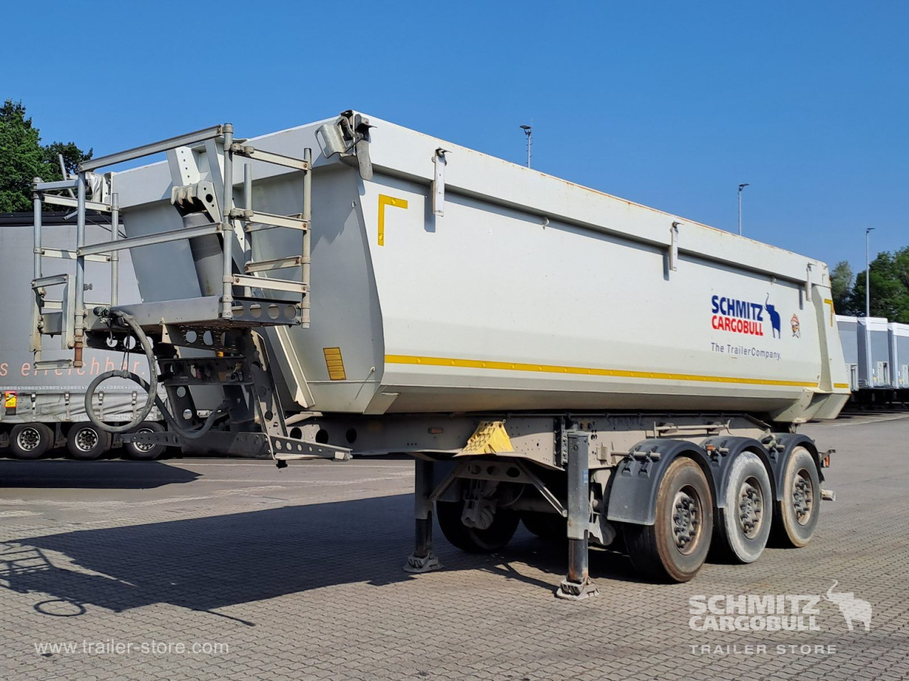 Schmitz Cargobull Kipper Stahlrundmulde 27m³ 