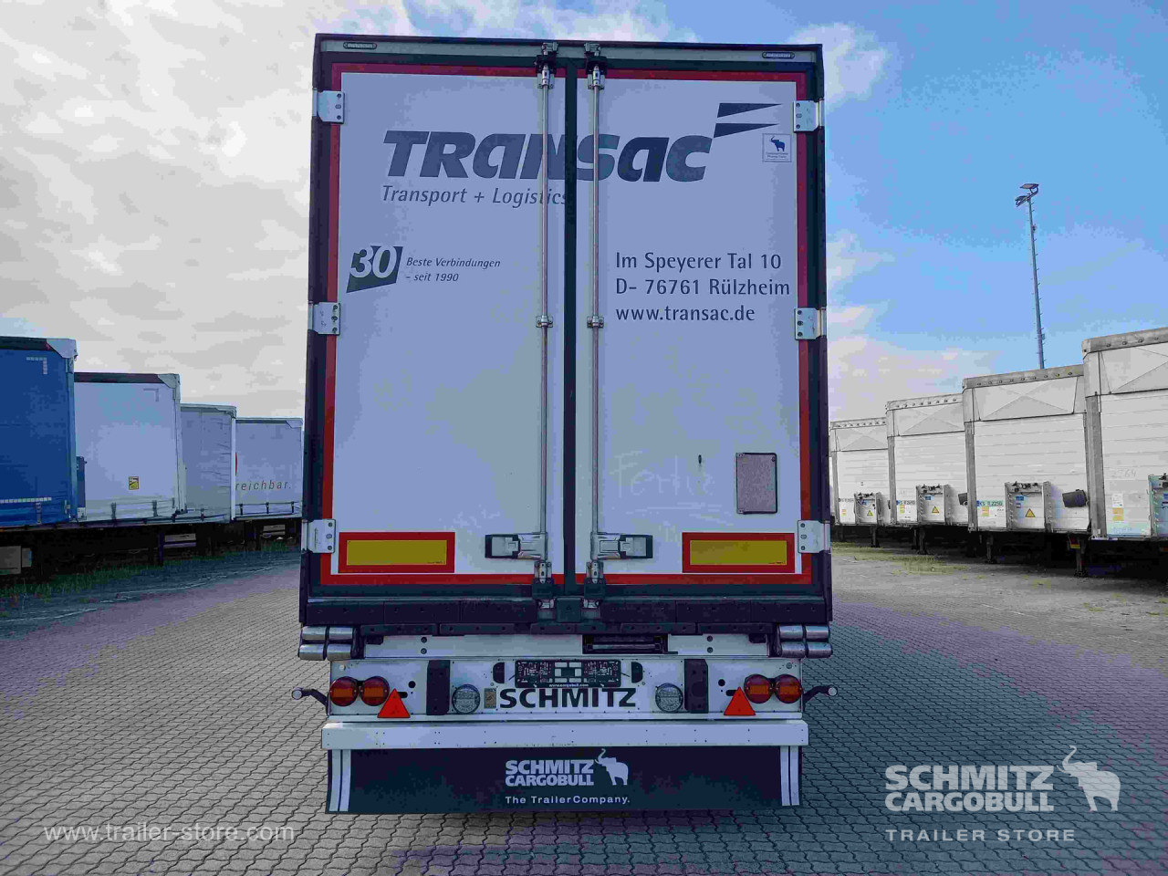 Schmitz Cargobull Tiefkühler Standard Doppelstock Trennwand 