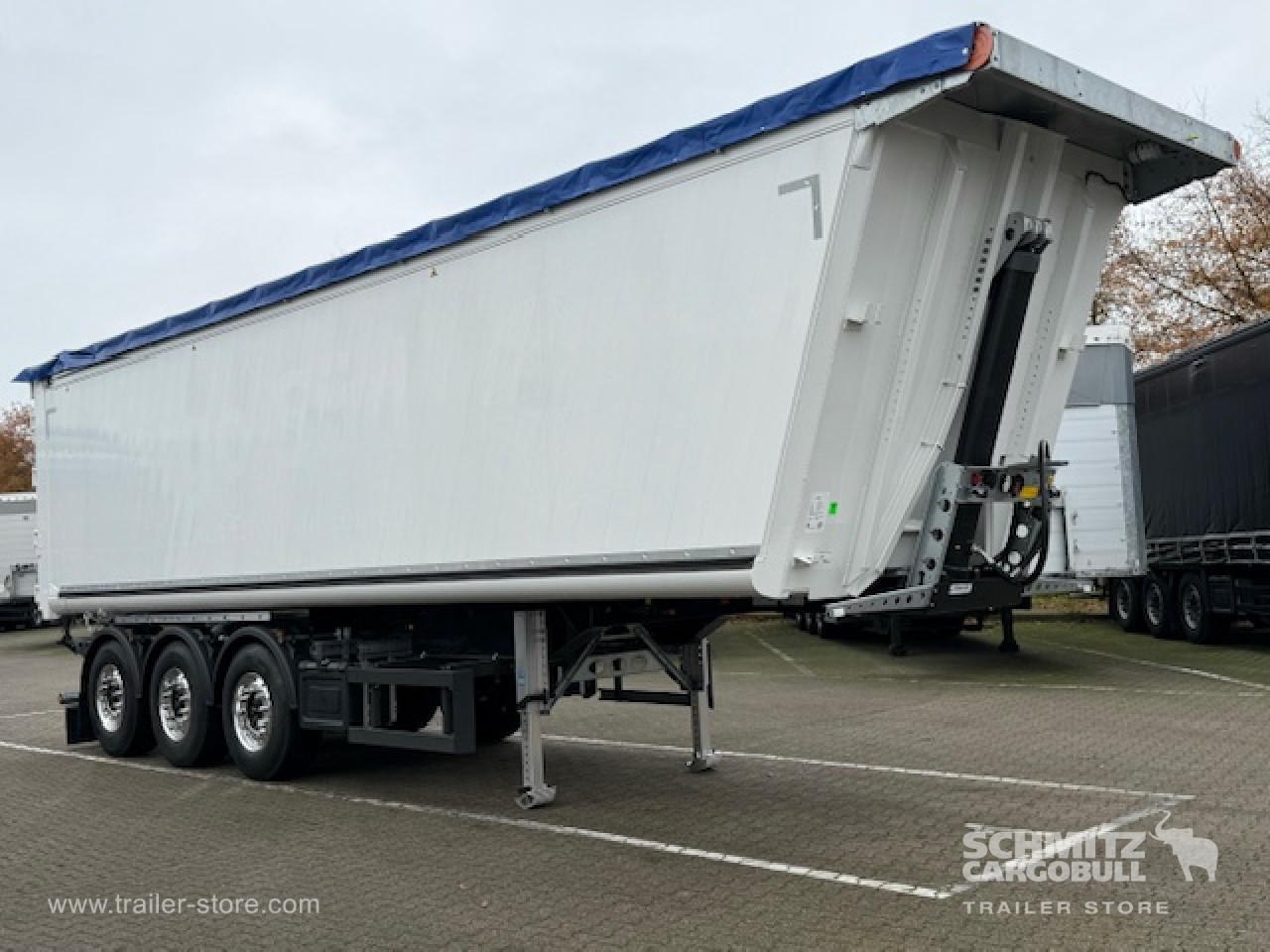 Schmitz Cargobull Oplegger Kipper Alu kasten 55m³ 