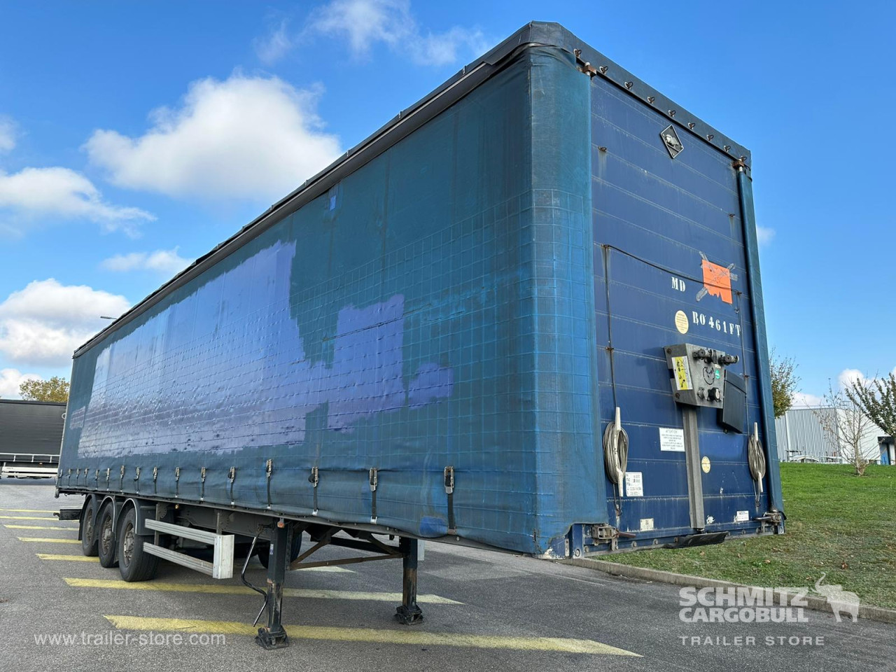 SAMRO Semitrailer Curtainsider Standard 