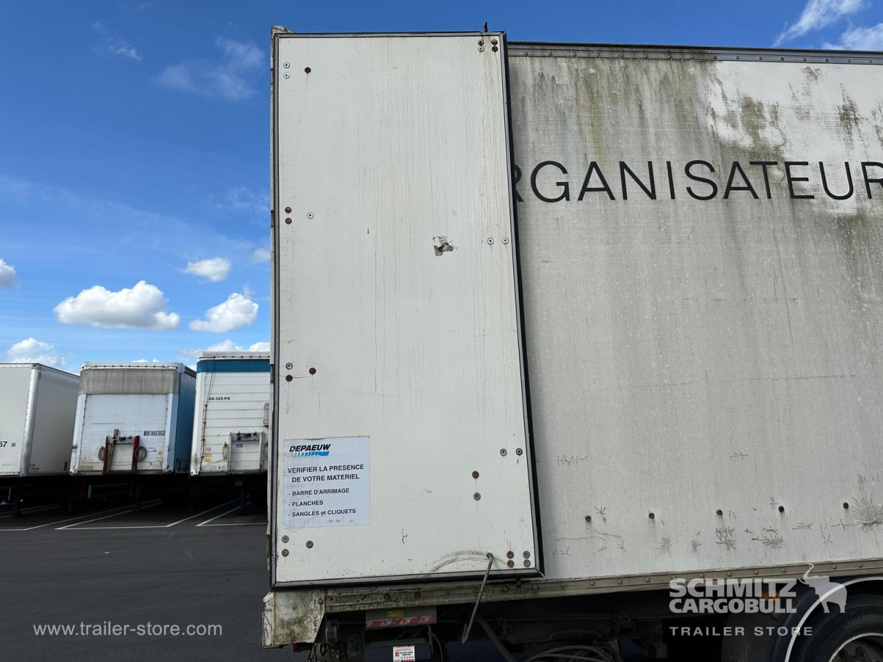 ANDERE Semitrailer Dryfreight Standard Double étage Hayon 