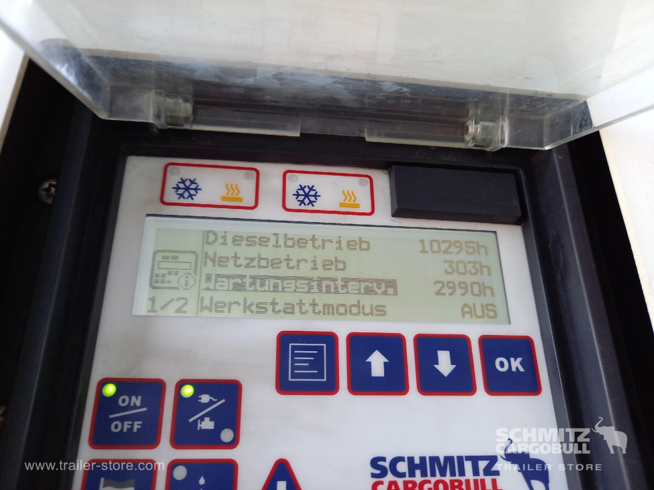 Schmitz Cargobull Tiefkühler Multitemp Doppelstock Trennwand 