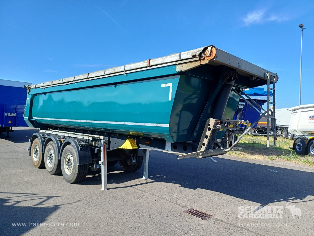 Schmitz Cargobull Kipper Stahlrundmulde 24m³ 