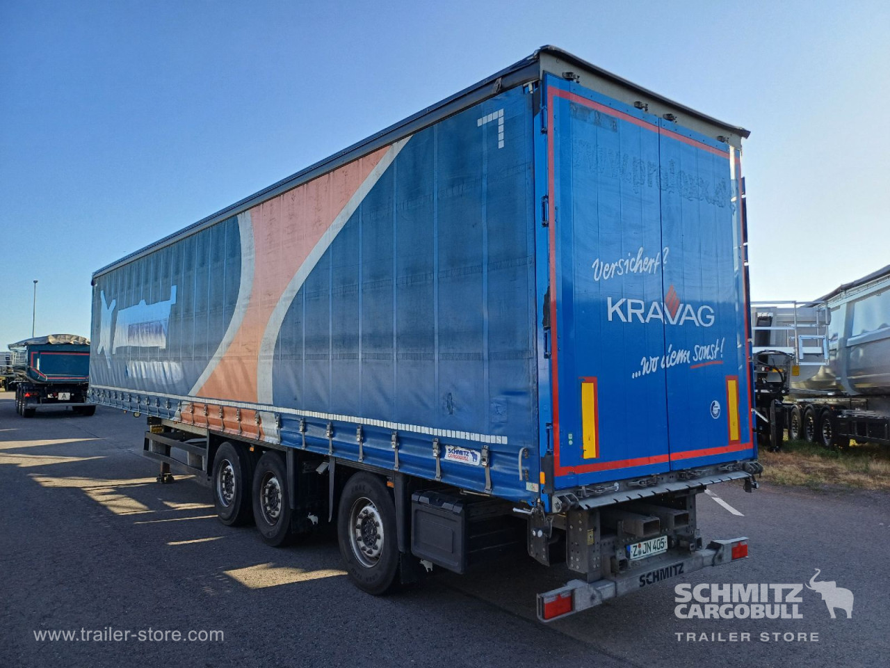 Schmitz Cargobull Curtainsider Standard Staplerhalterung 