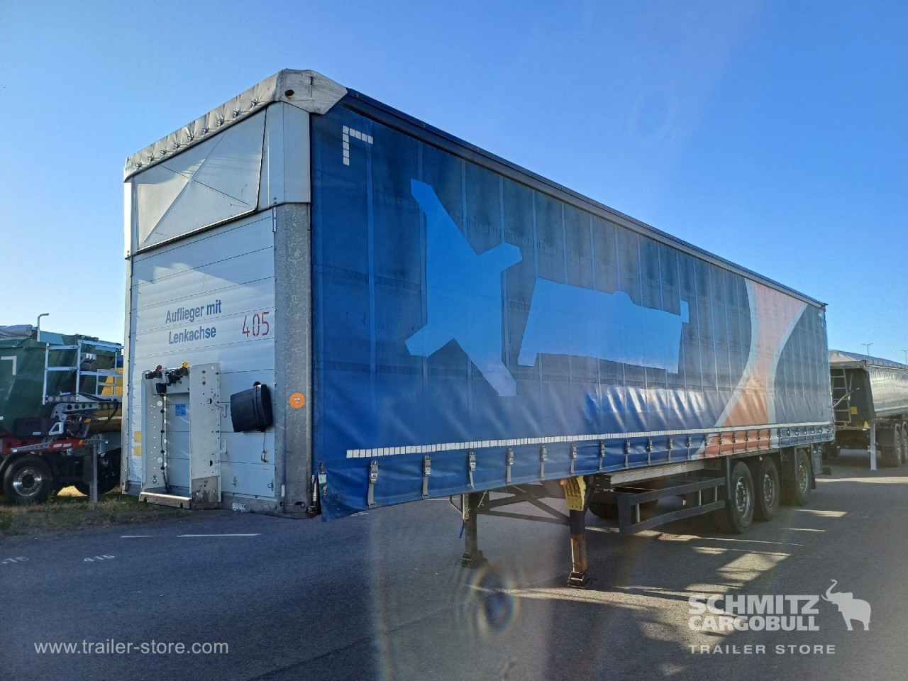 Schmitz Cargobull Curtainsider Standard Staplerhalterung 