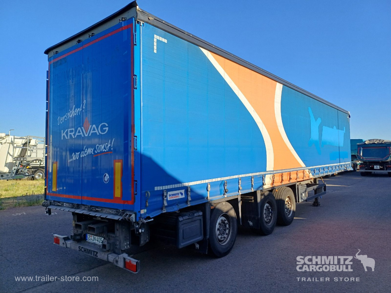 Schmitz Cargobull Curtainsider Standard Staplerhalterung 