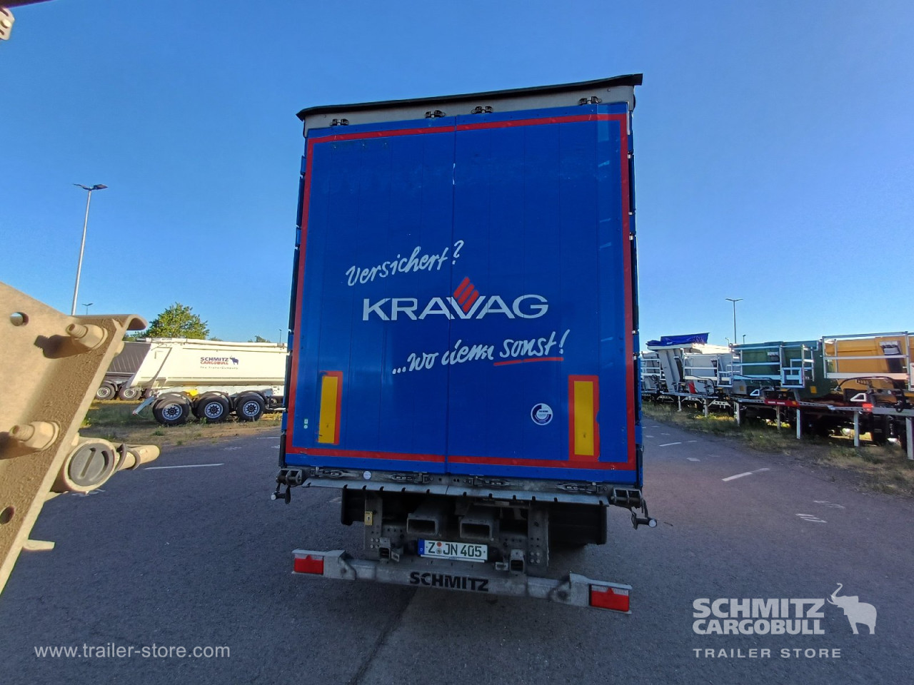 Schmitz Cargobull Curtainsider Standard Staplerhalterung 