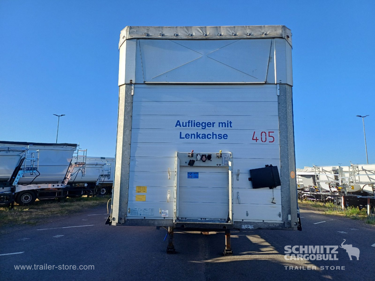 Schmitz Cargobull Curtainsider Standard Staplerhalterung 