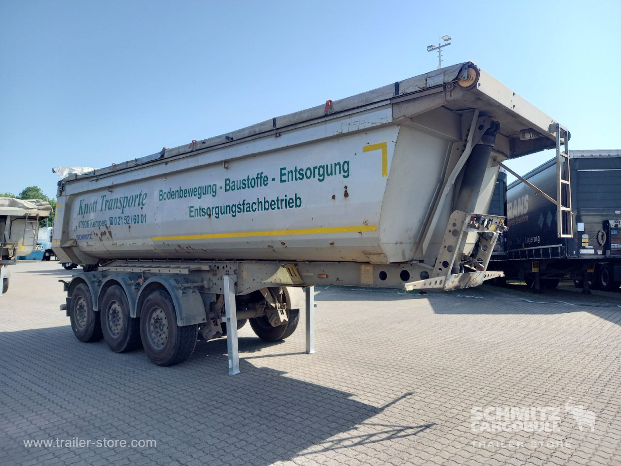Schmitz Cargobull Kipper Stahlrundmulde 25m³ 