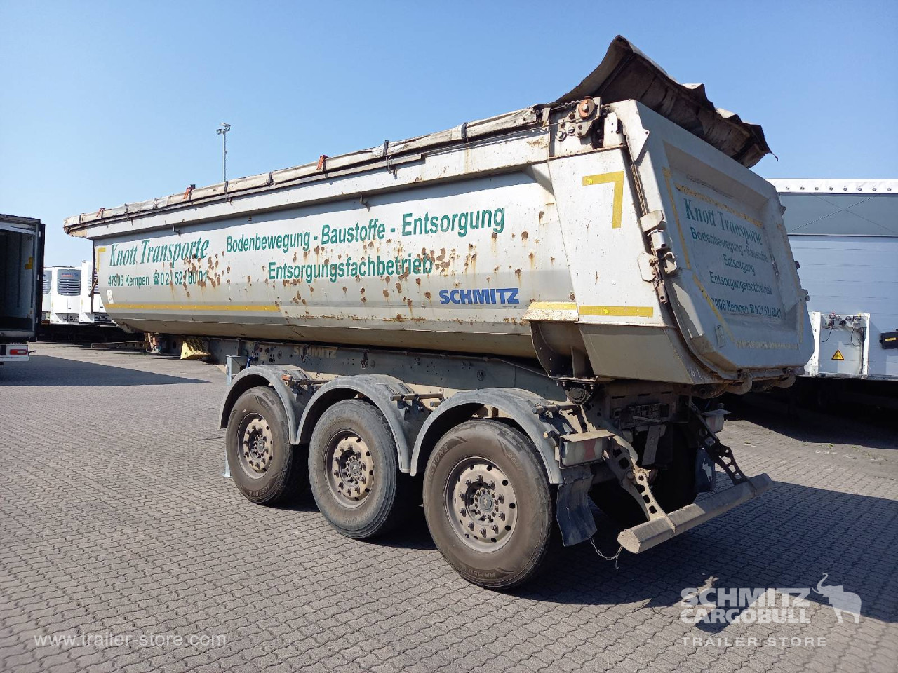Schmitz Cargobull Kipper Stahlrundmulde 25m³ 