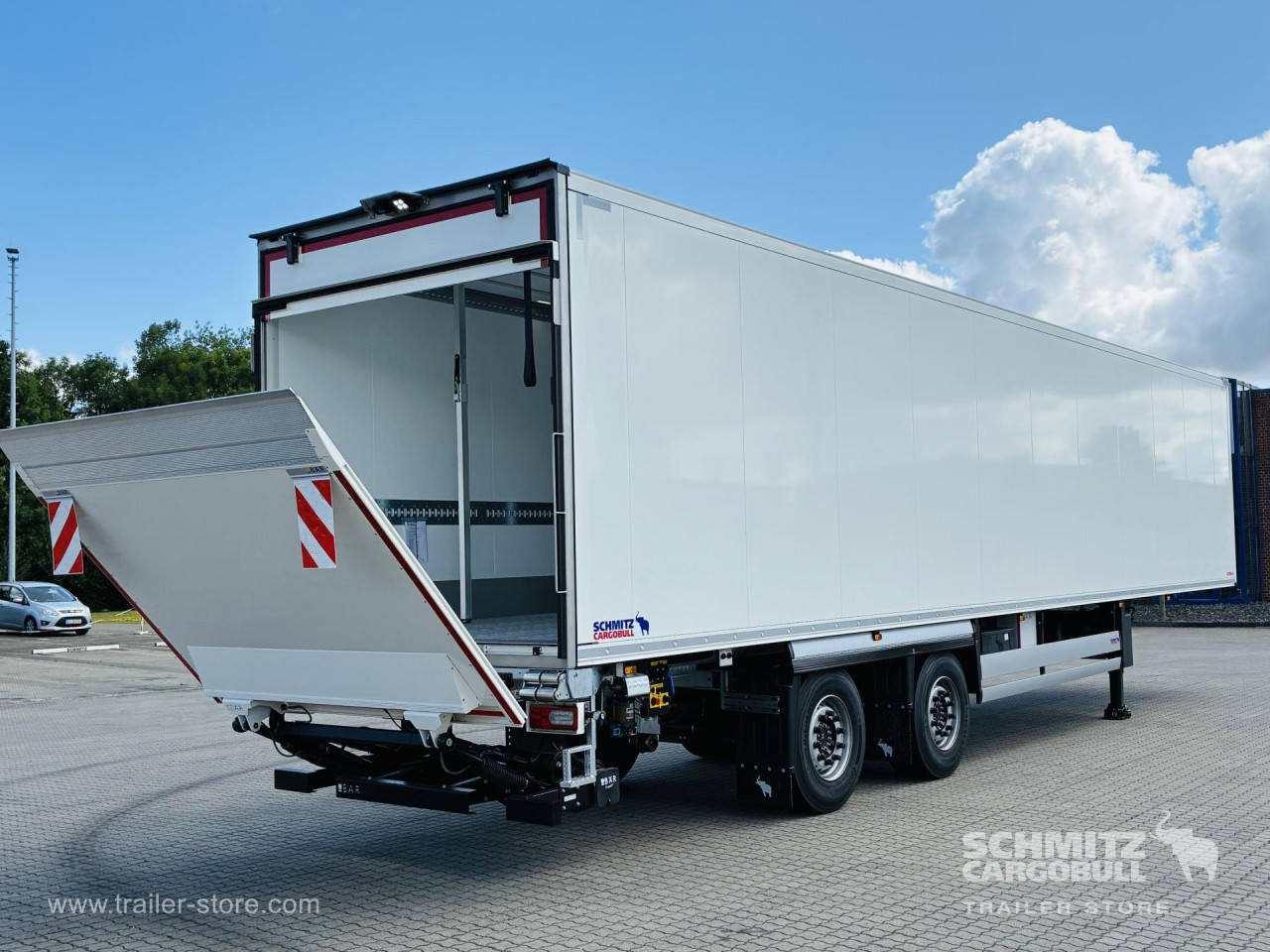 Schmitz Cargobull Frischdienst Standard Trennwand Ladebordwand 