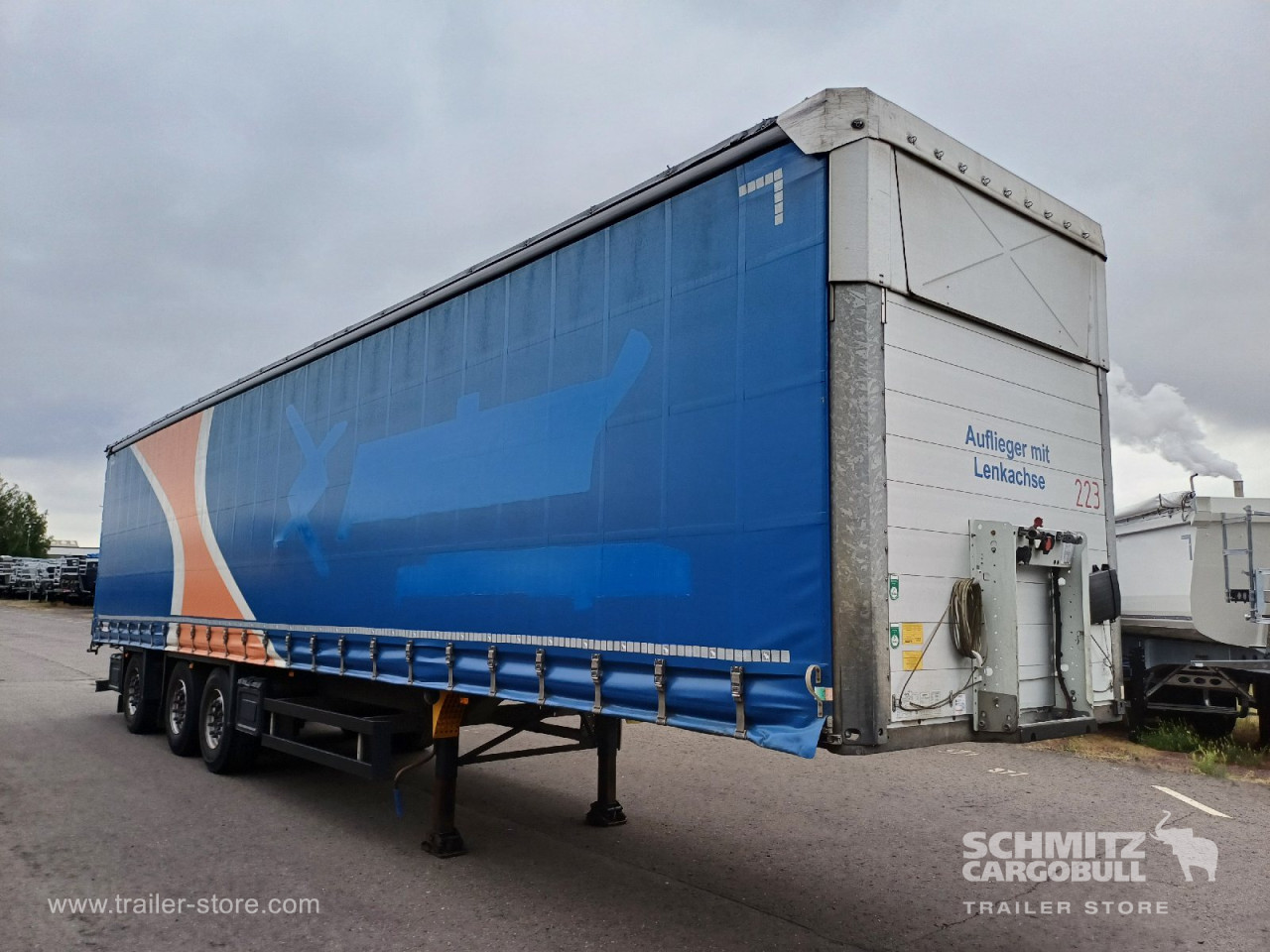 Schmitz Cargobull Curtainsider Standard Staplerhalterung 