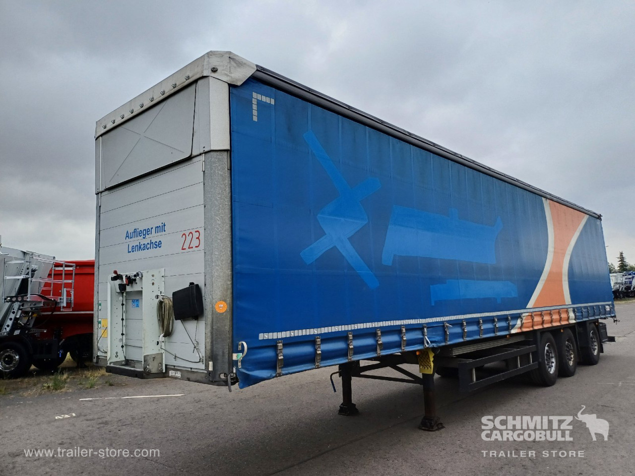 Schmitz Cargobull Curtainsider Standard Staplerhalterung 