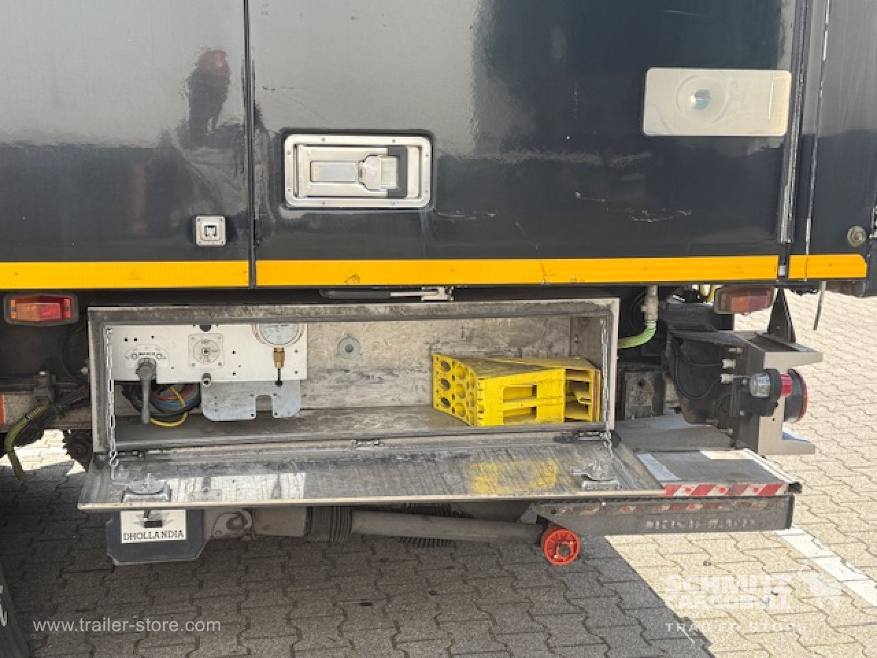 EKERI Oplegger Vries Vouw wand Double deck Taillift 