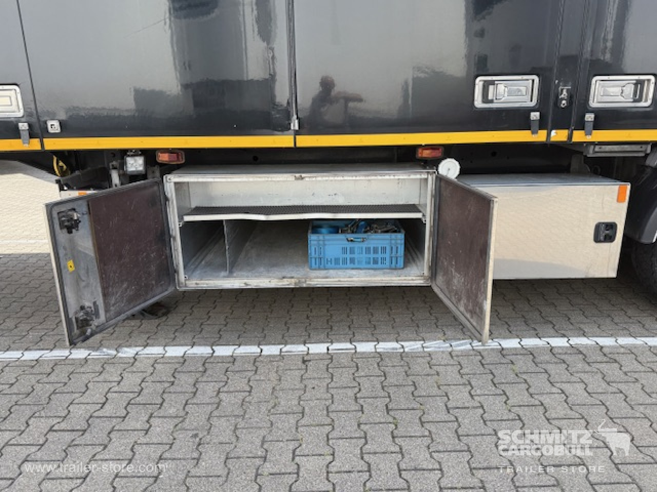 EKERI Oplegger Vries Vouw wand Double deck Taillift 