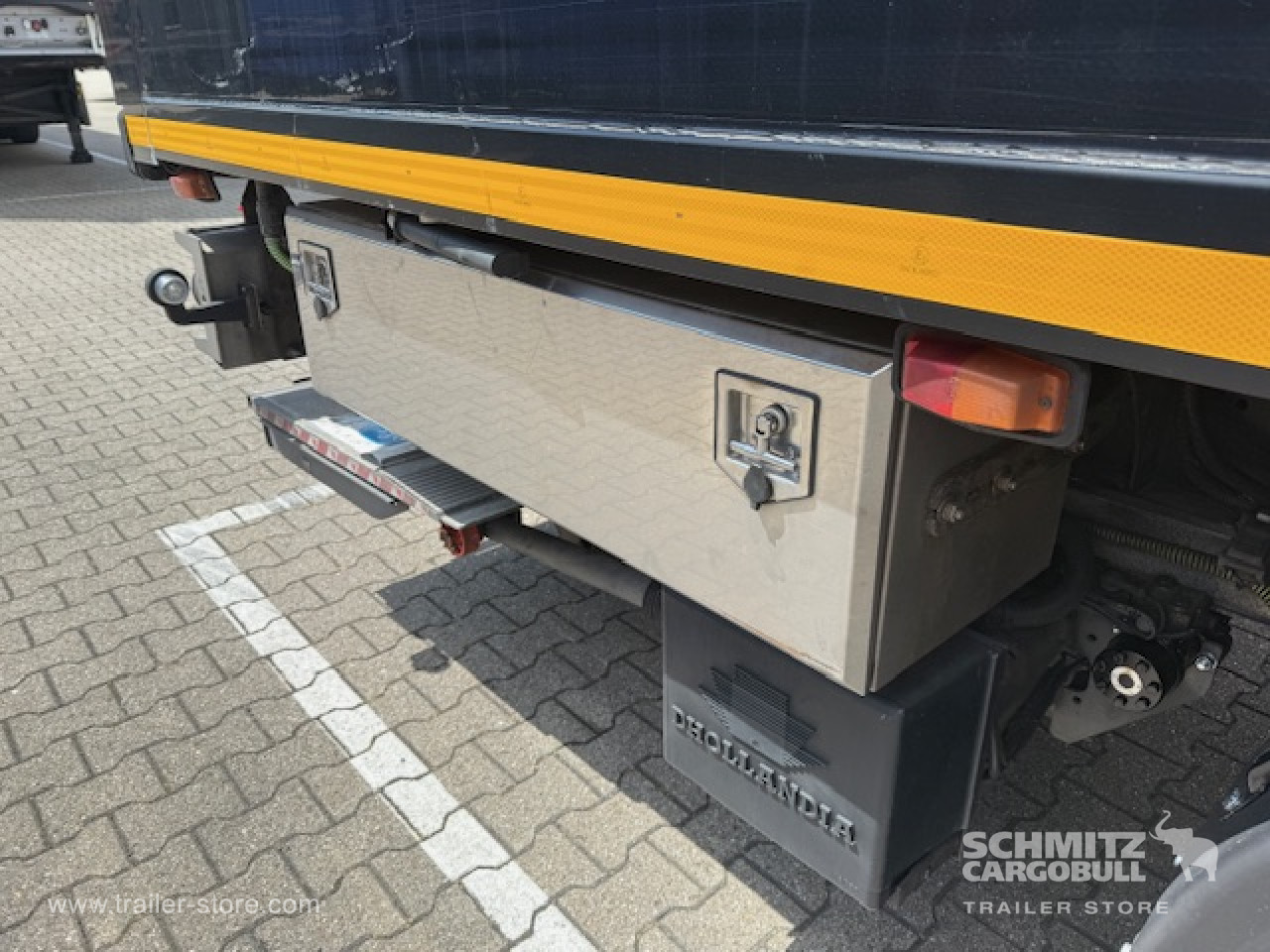 EKERI Oplegger Vries Vouw wand Double deck Taillift 