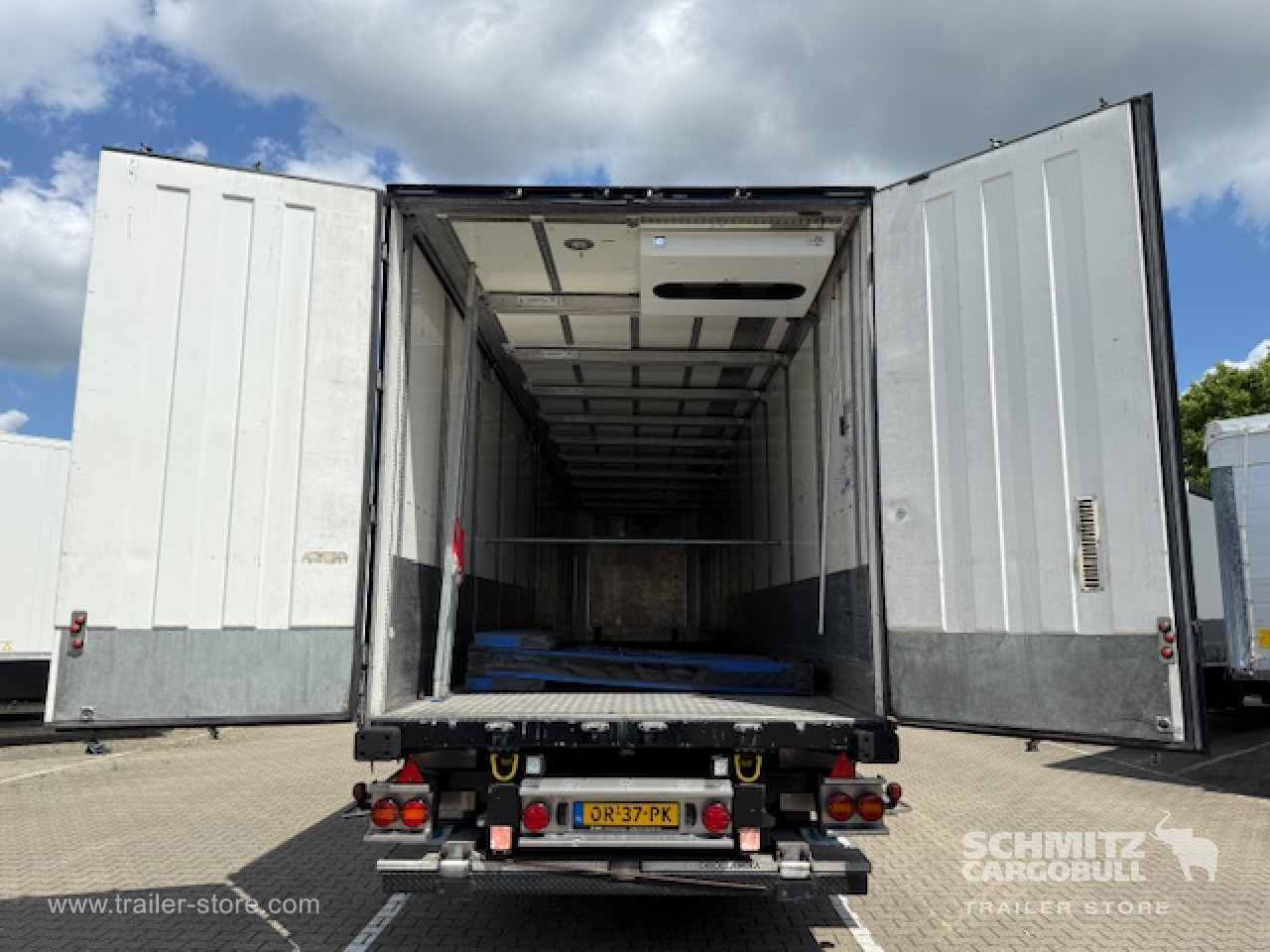EKERI Oplegger Vries Vouw wand Double deck Taillift 