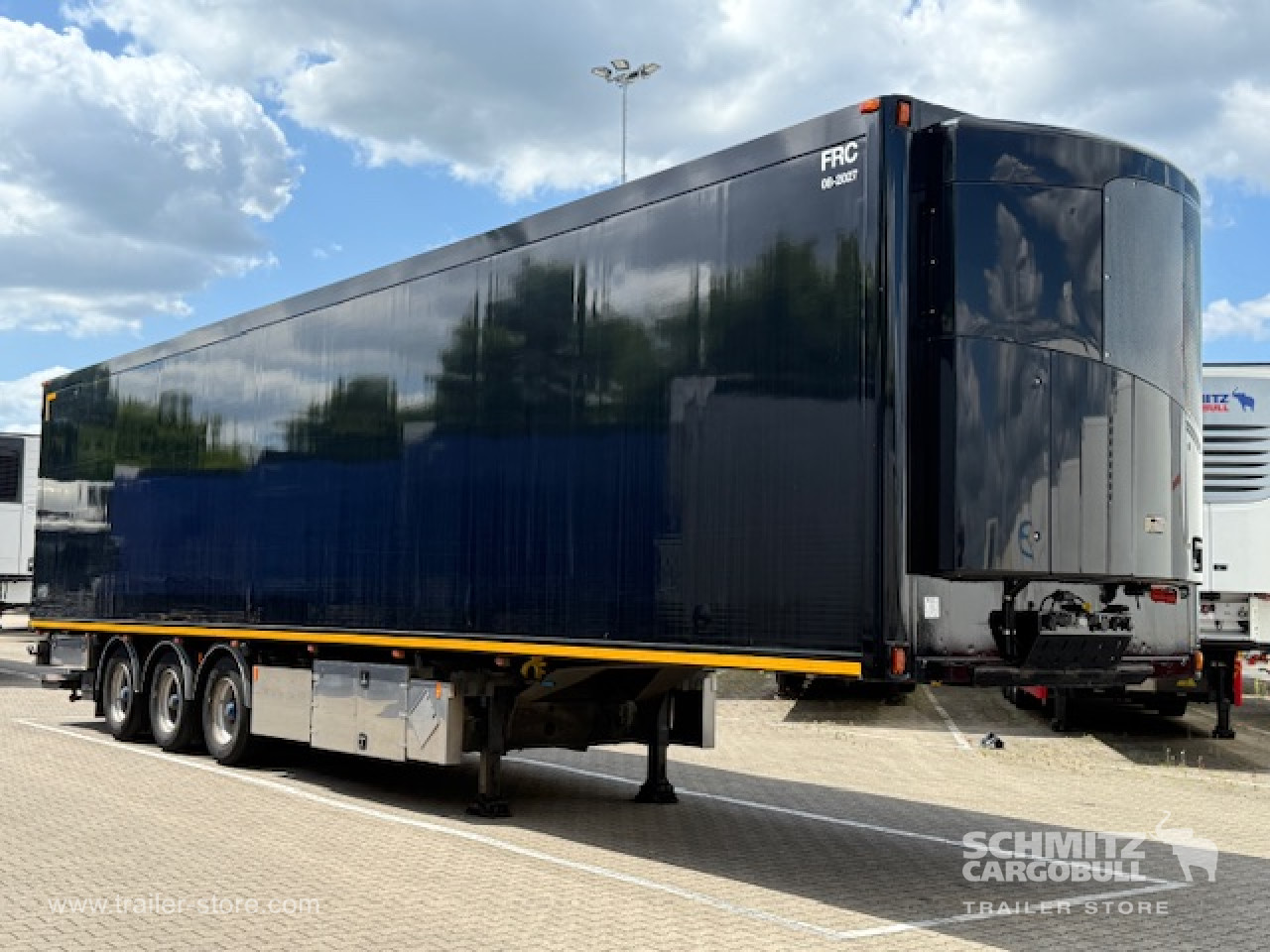 EKERI Oplegger Vries Vouw wand Double deck Taillift 