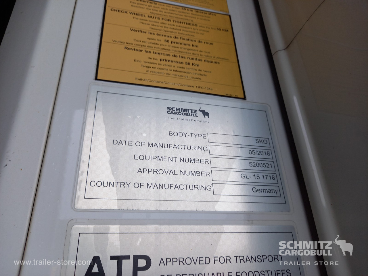 Schmitz Cargobull Tiefkühler Standard Doppelstock 