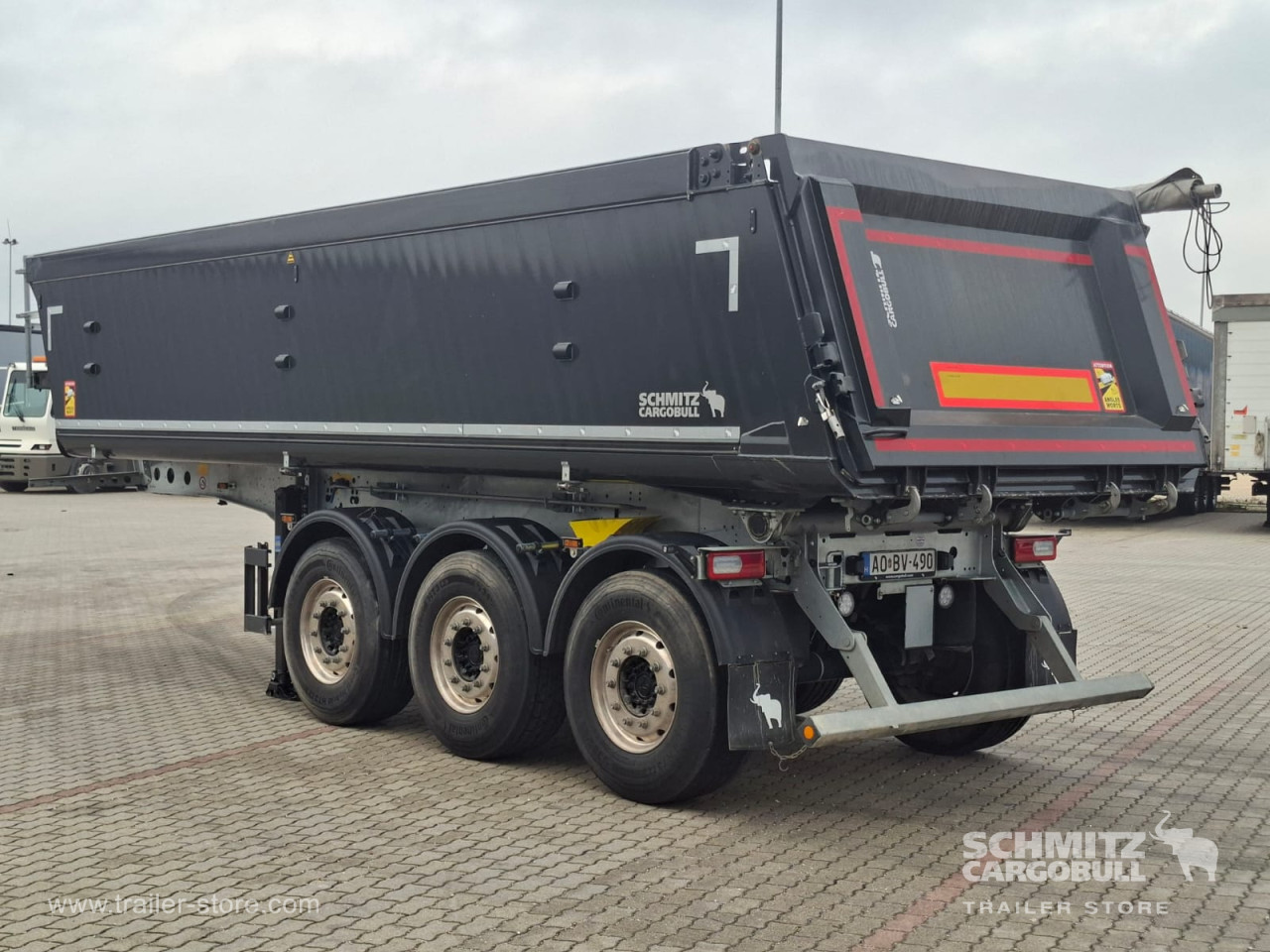 Schmitz Cargobull Tipper Alu-square sided body 