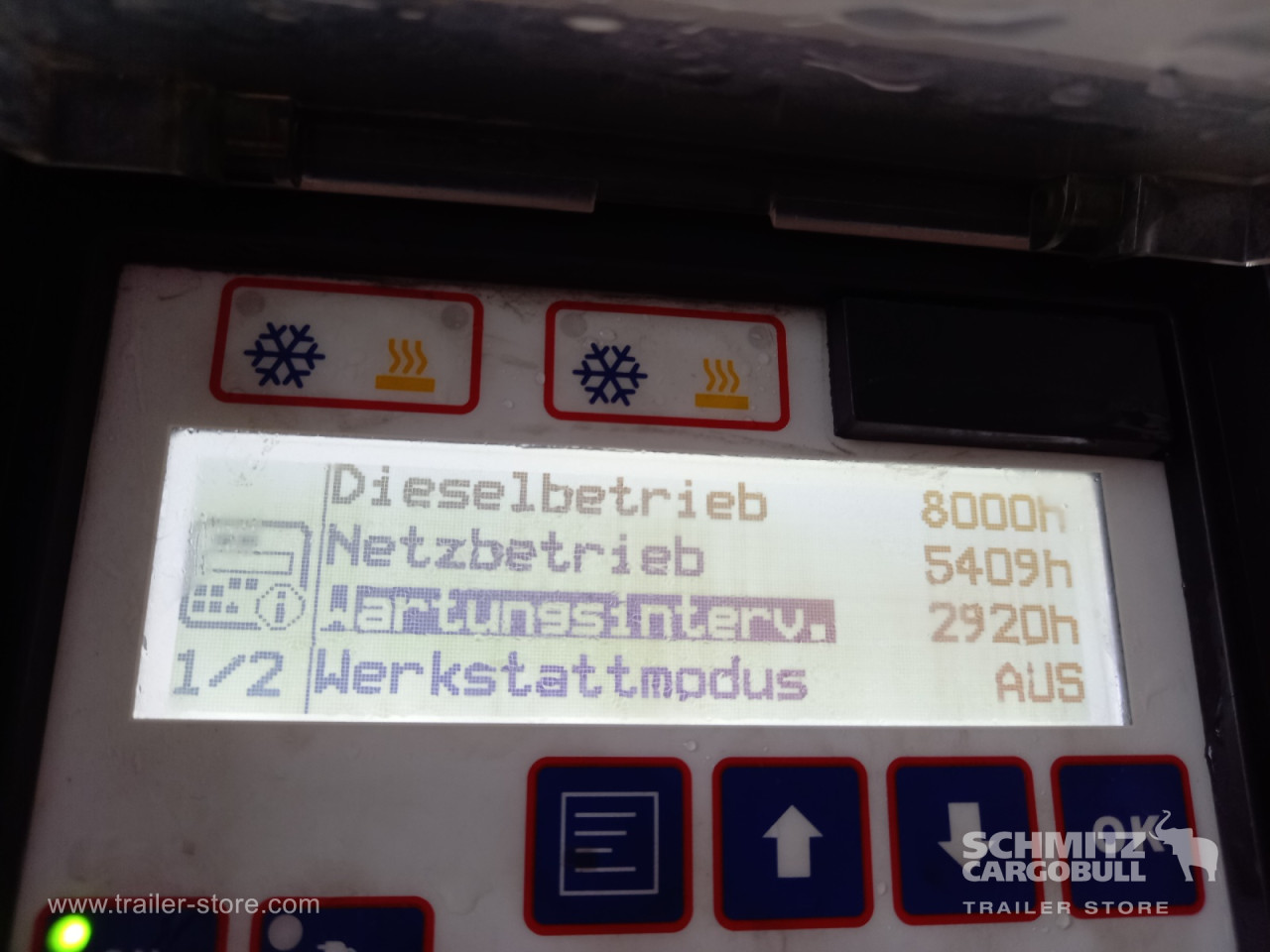 Schmitz Cargobull Tiefkühler Multitemp Doppelstock Trennwand 
