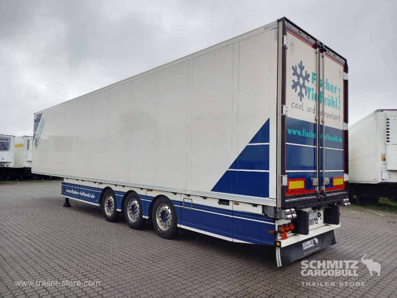 Schmitz Cargobull Tiefkühler Multitemp Doppelstock Trennwand 