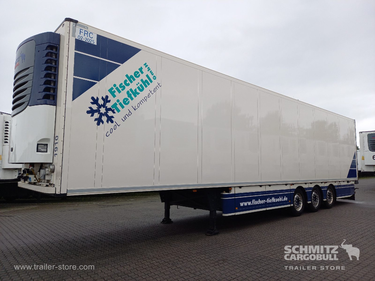 Schmitz Cargobull Tiefkühler Multitemp Doppelstock Trennwand 
