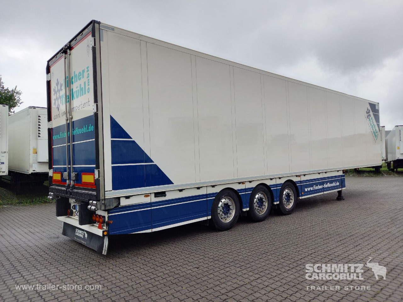 Schmitz Cargobull Tiefkühler Multitemp Doppelstock Trennwand 