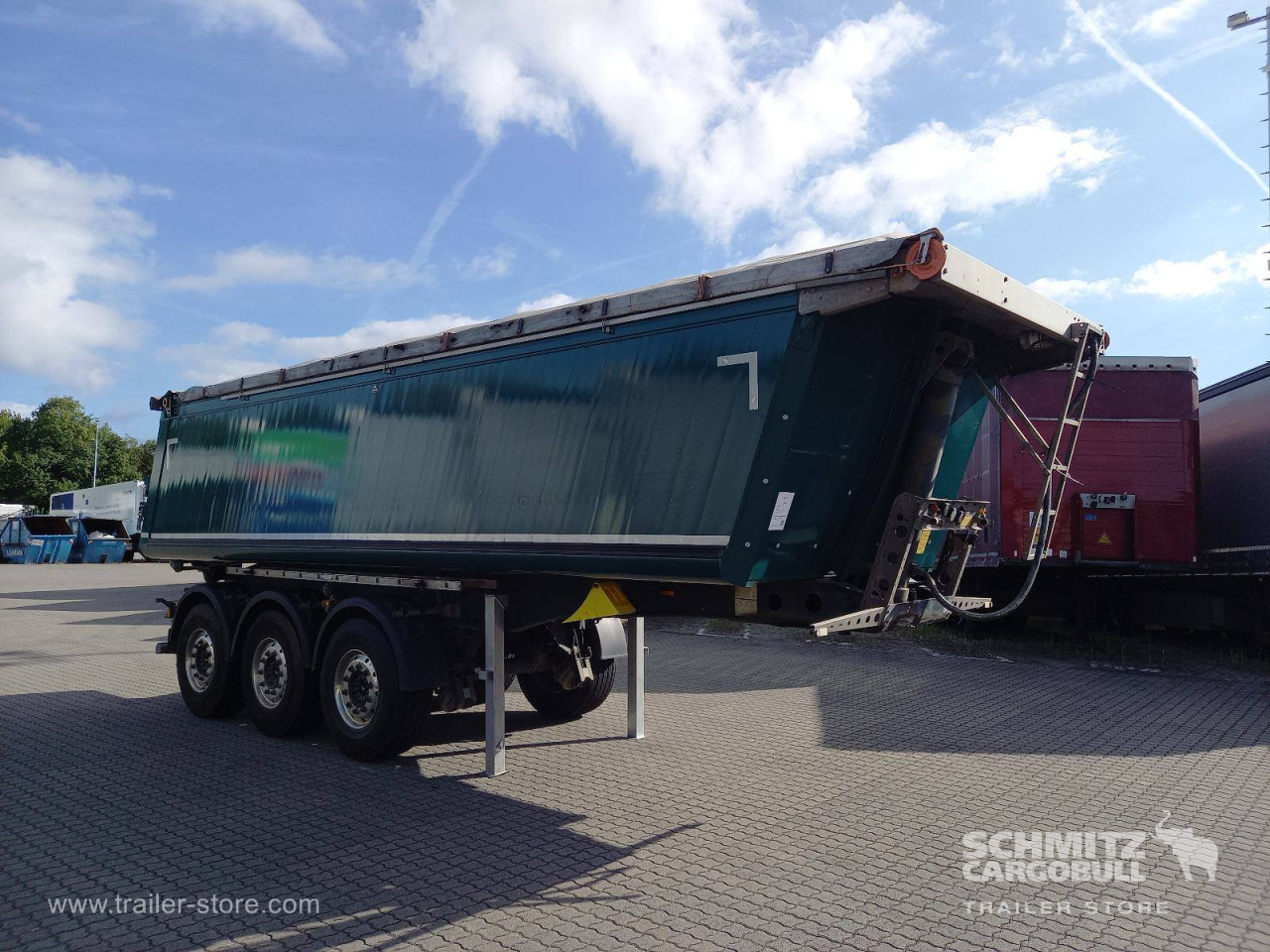 Schmitz Cargobull Kipper Alukastenmulde 27m³ 