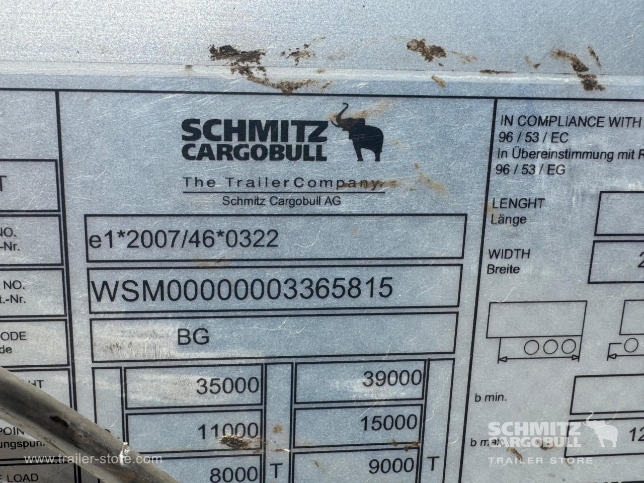 Schmitz Cargobull Curtainsider Standard 