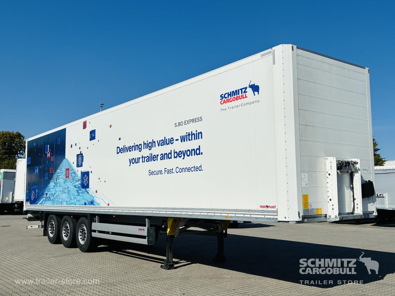 Schmitz Cargobull Trockenfrachtkoffer Standard Doppelstock Rolltor 
