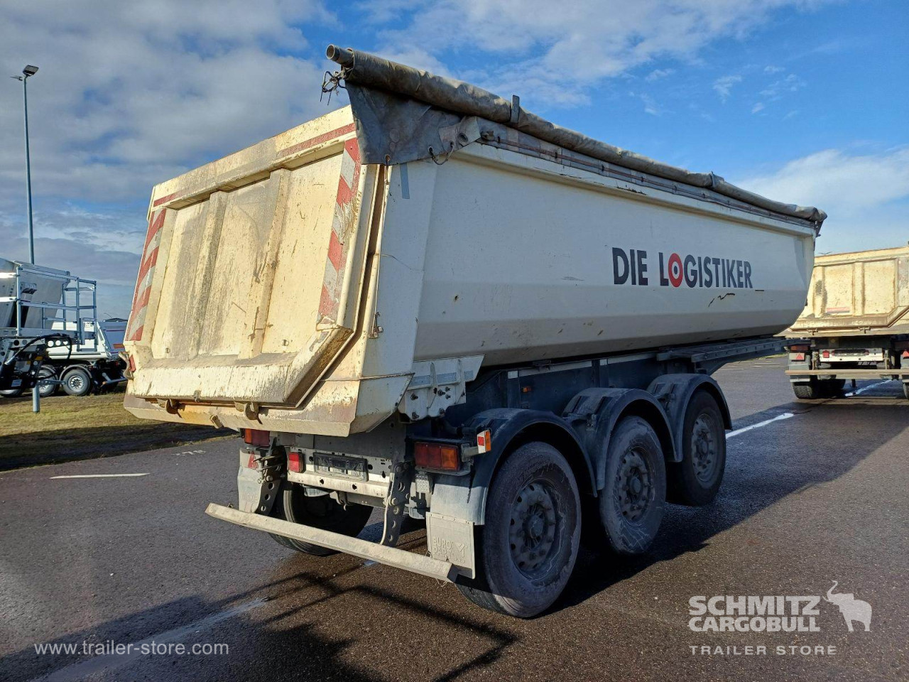 LANGENDORF Kipper Stahlrundmulde 24m³ 