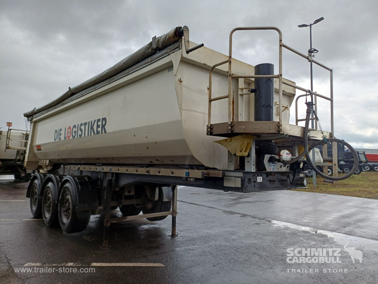 LANGENDORF Kipper Stahlrundmulde 24m³ 