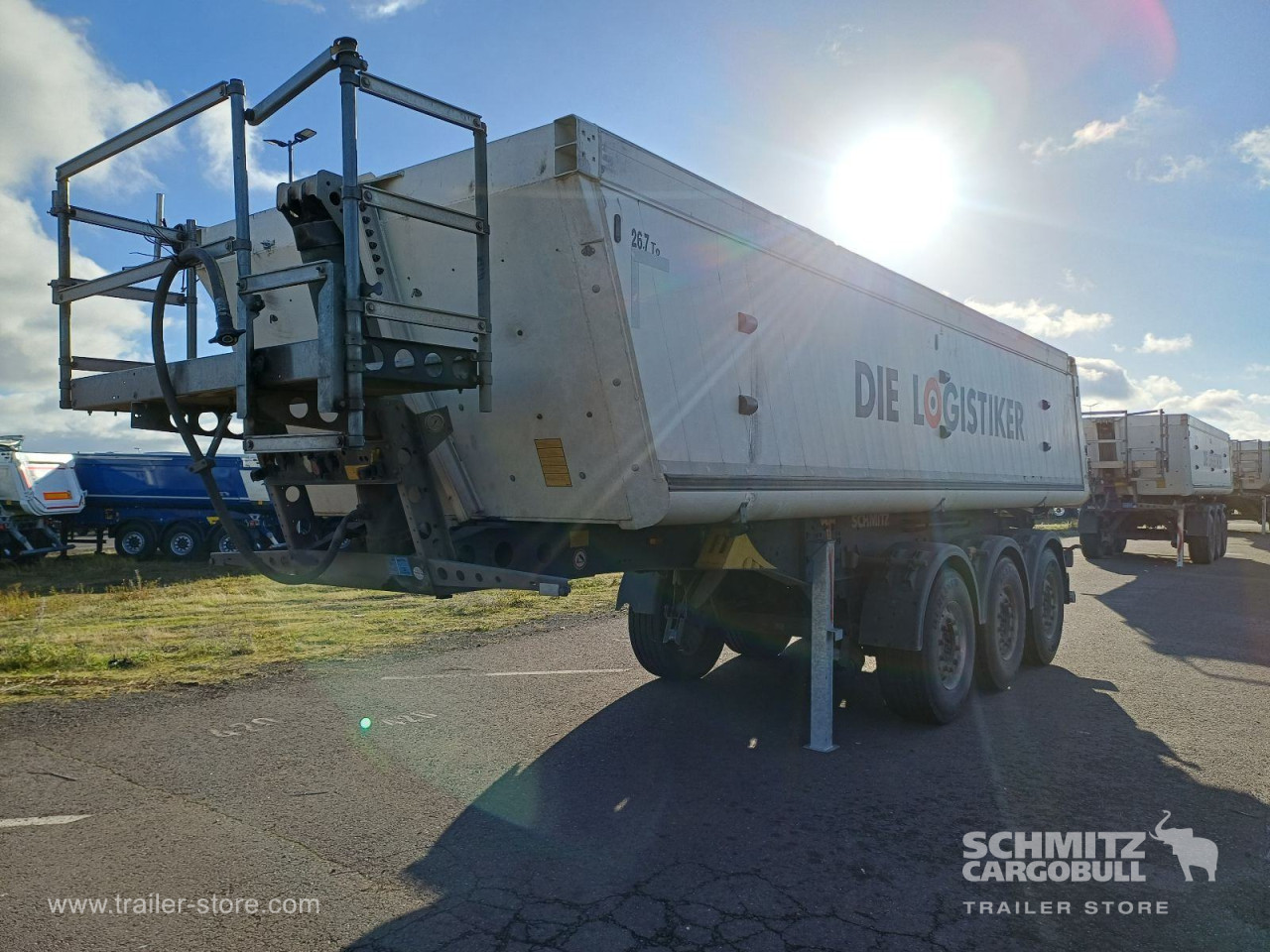 Schmitz Cargobull Kipper Alukastenmulde 24m³ 