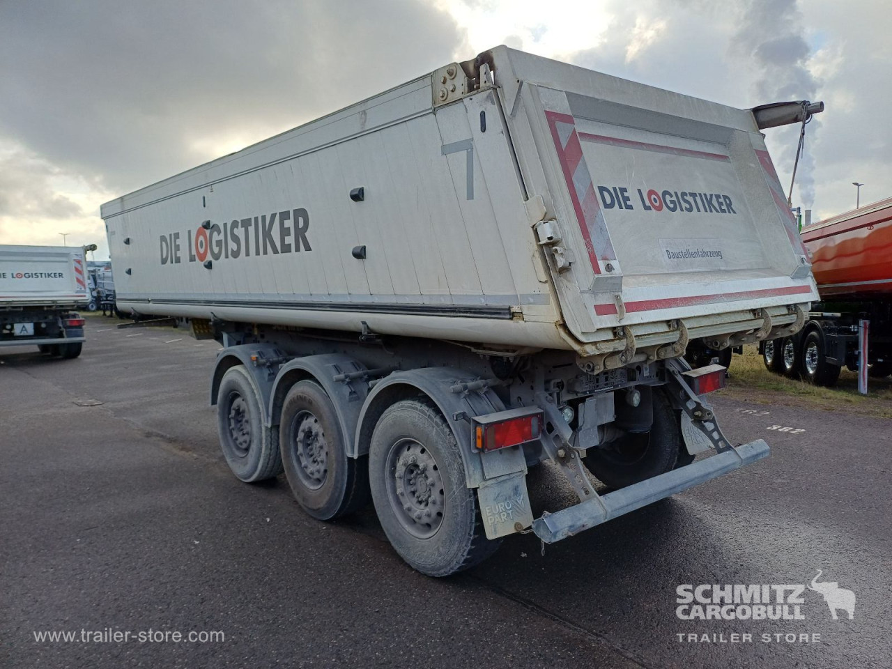 Schmitz Cargobull Kipper Alukastenmulde 24m³ 