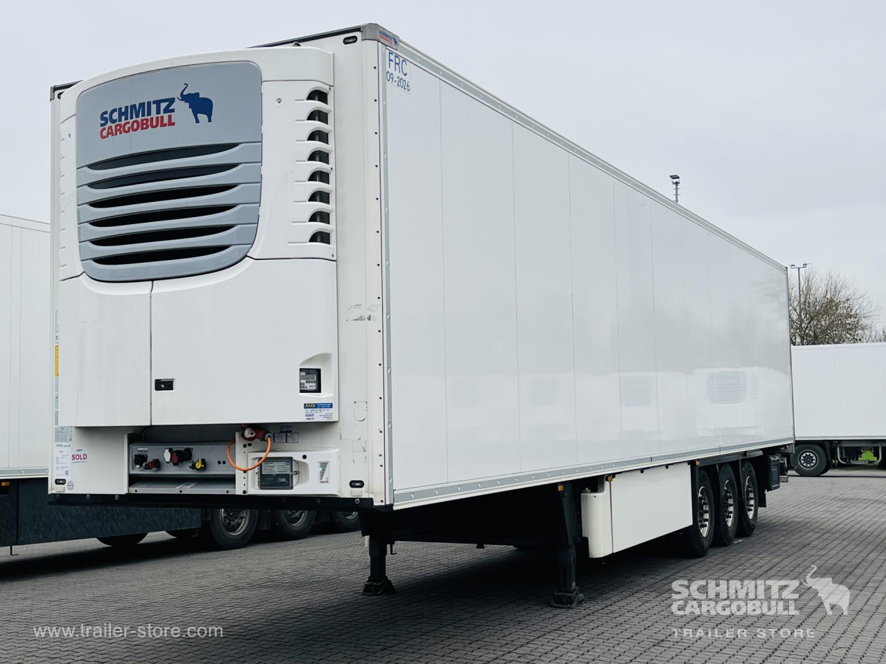 Schmitz Cargobull Tiefkühler Standard Doppelstock Trennwand 