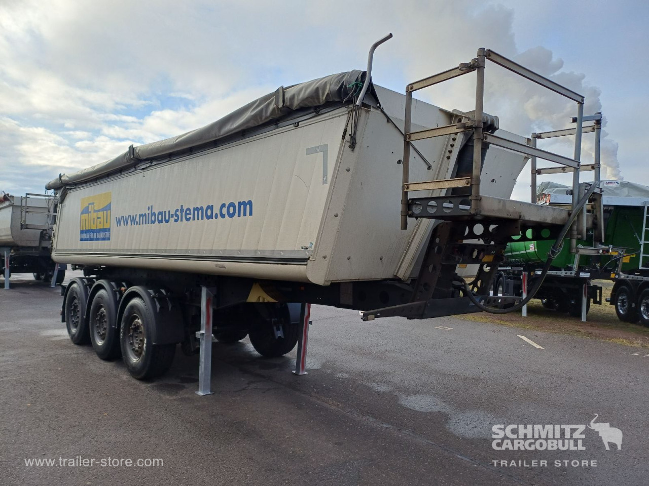 Schmitz Cargobull Kipper Alukastenmulde 24m³ 