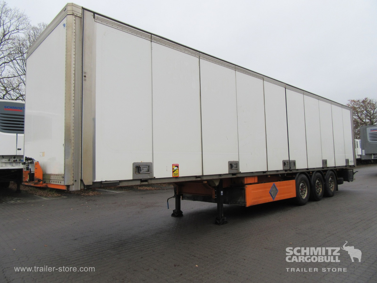 Schmitz Cargobull Trockenfrachtkoffer Faltwand Faltwandtür beidseitig 