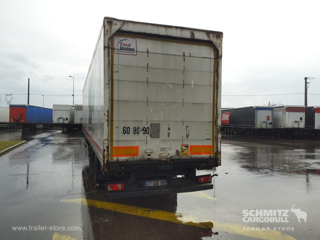MERKER Semitrailer Dryfreight Standard Double étage 