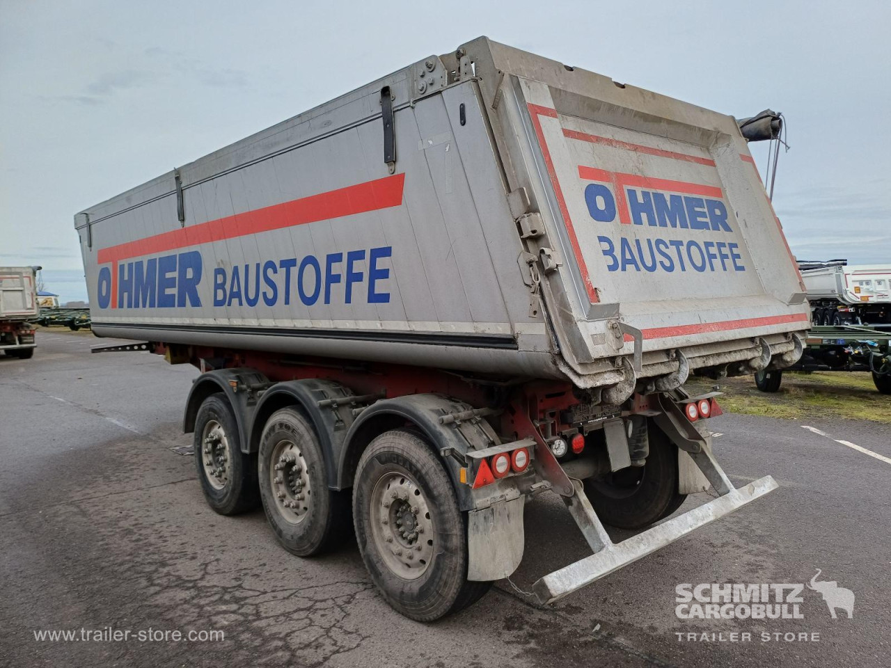 Schmitz Cargobull Kipper Alukastenmulde 27m³ 