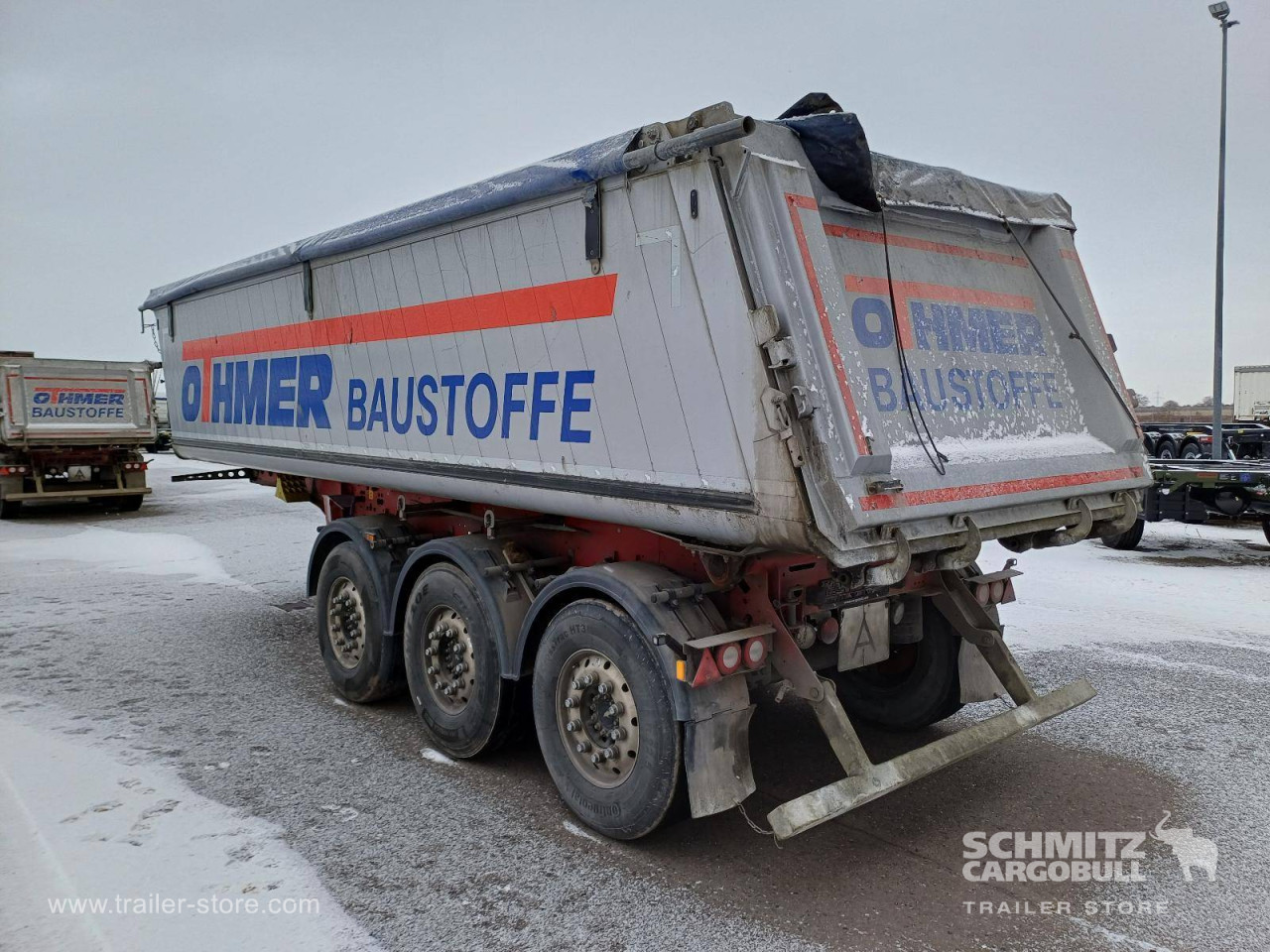 Schmitz Cargobull Kipper Alukastenmulde 27m³ 