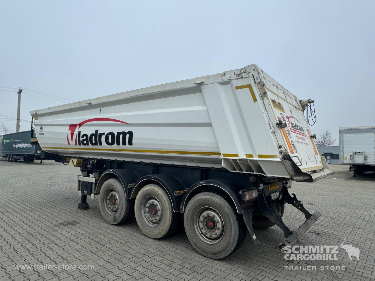 WIELTON Tipper Alu-square sided body 28m³ 