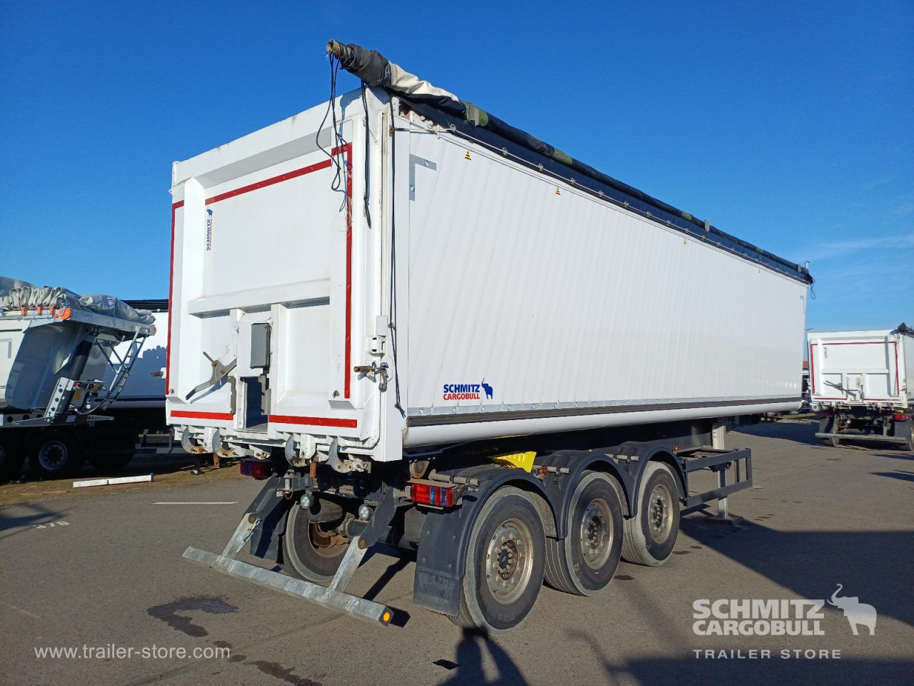 Schmitz Cargobull Kipper Alukastenmulde 52m³ 