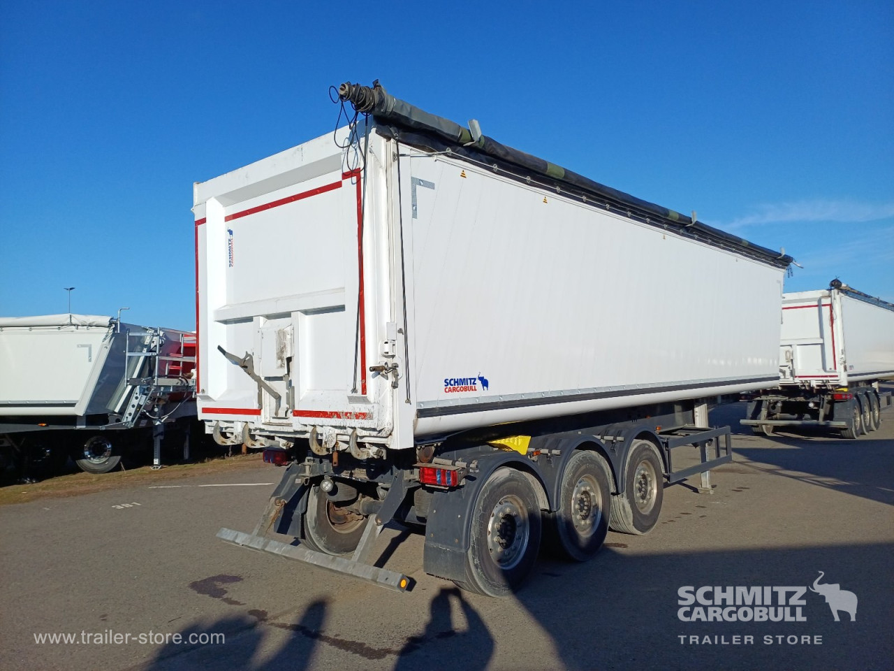 Schmitz Cargobull Kipper Alukastenmulde 52m³ 
