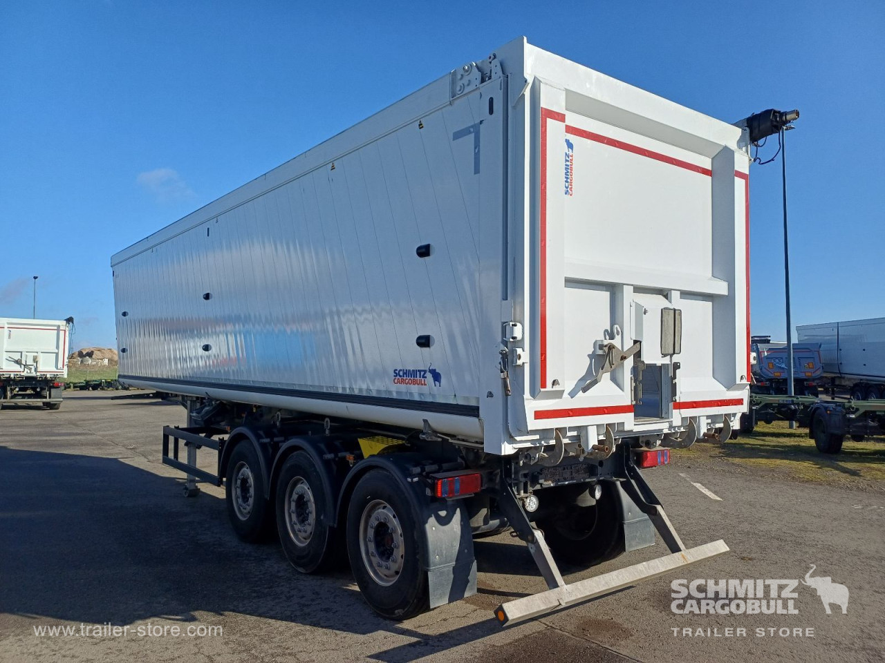 Schmitz Cargobull Kipper Alukastenmulde 52m³ 