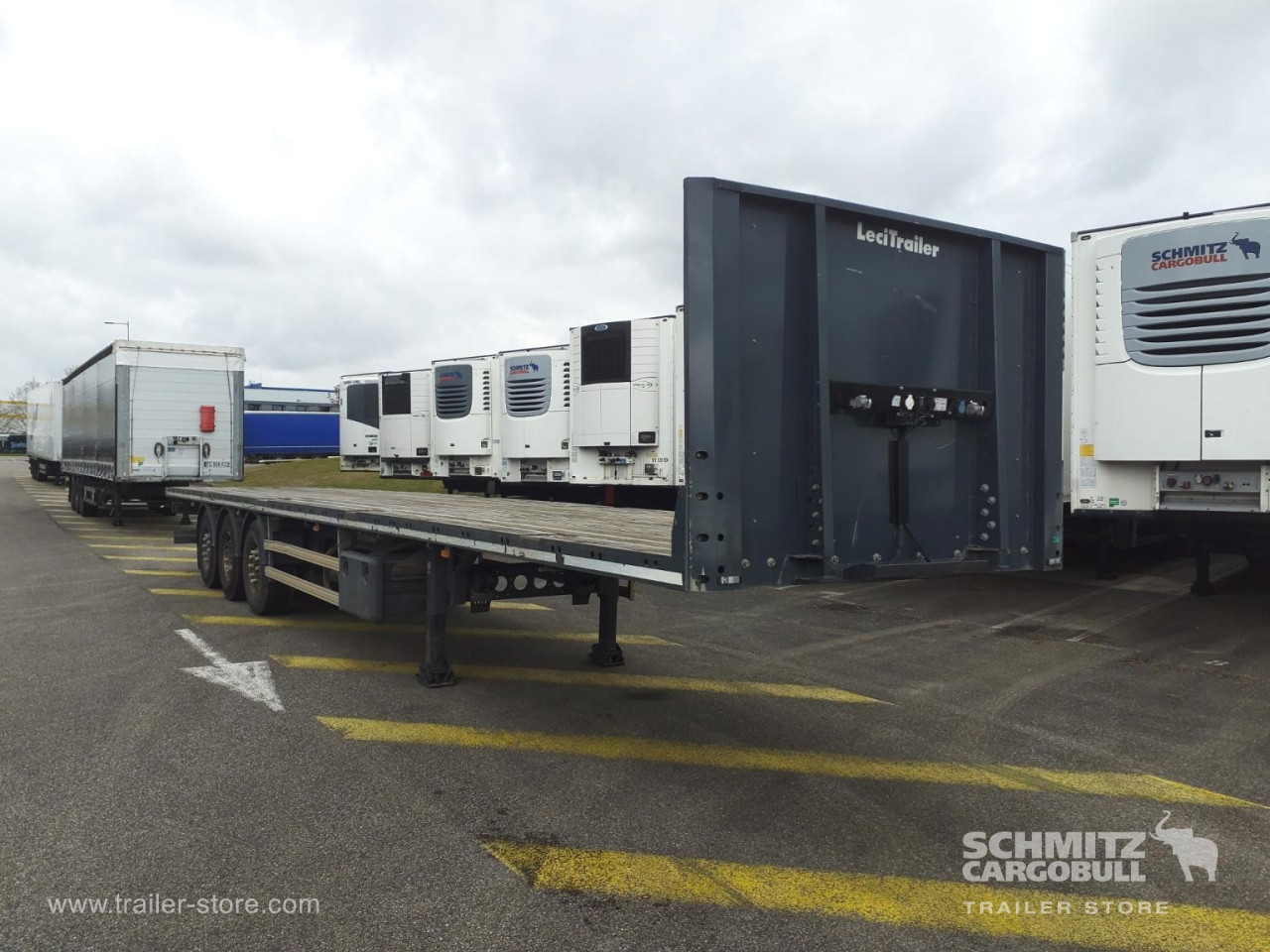 LECI TRAILER Semitrailer Platform Standard 