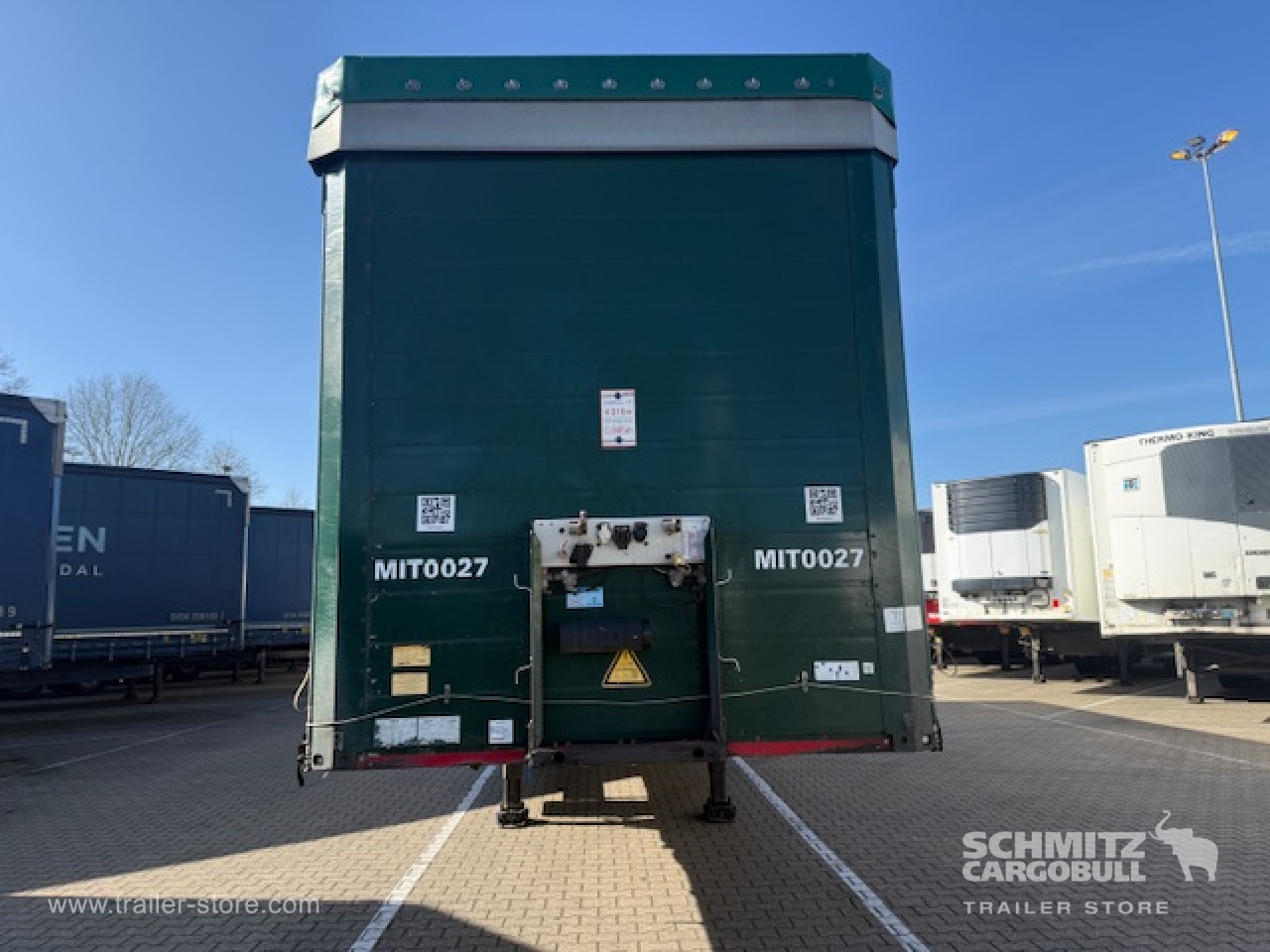 Schmitz Cargobull Oplegger Schuifzeil Mega 