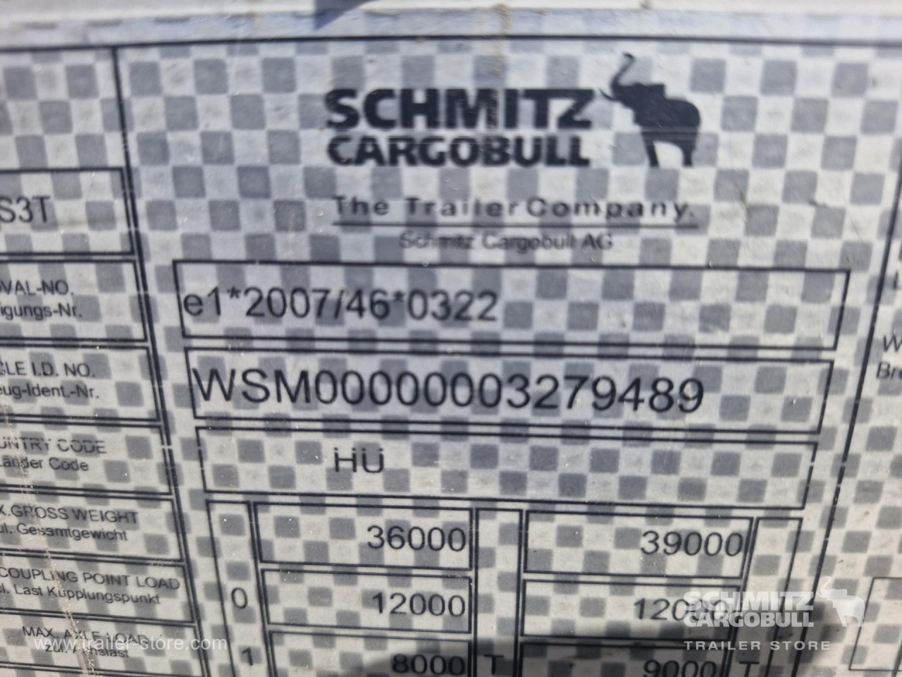 Schmitz Cargobull Curtainsider Mega 