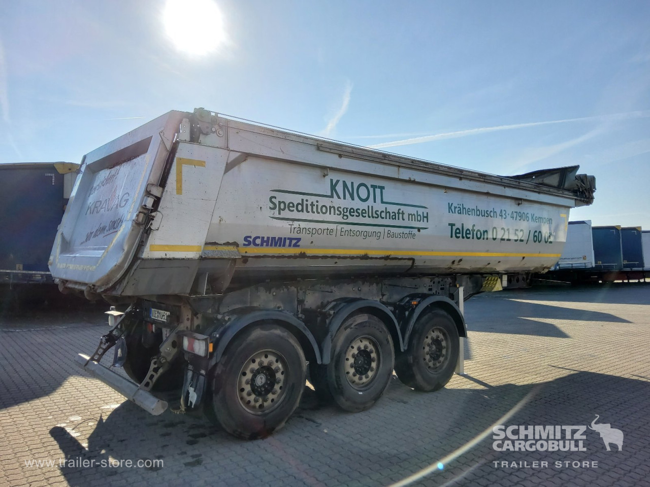 Schmitz Cargobull Kipper Stahlrundmulde 25m³ 