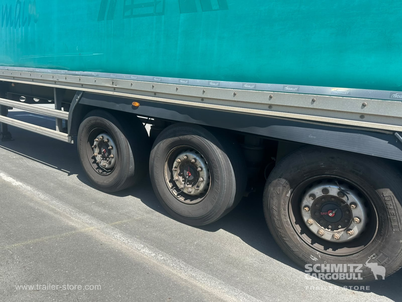 TROUILLET Semitrailer Dryfreight Standard 